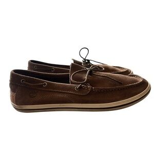 Timberland Casco Bay 1-Eye Loafer Slip On Shoes - Mens Size 11.5 Brown